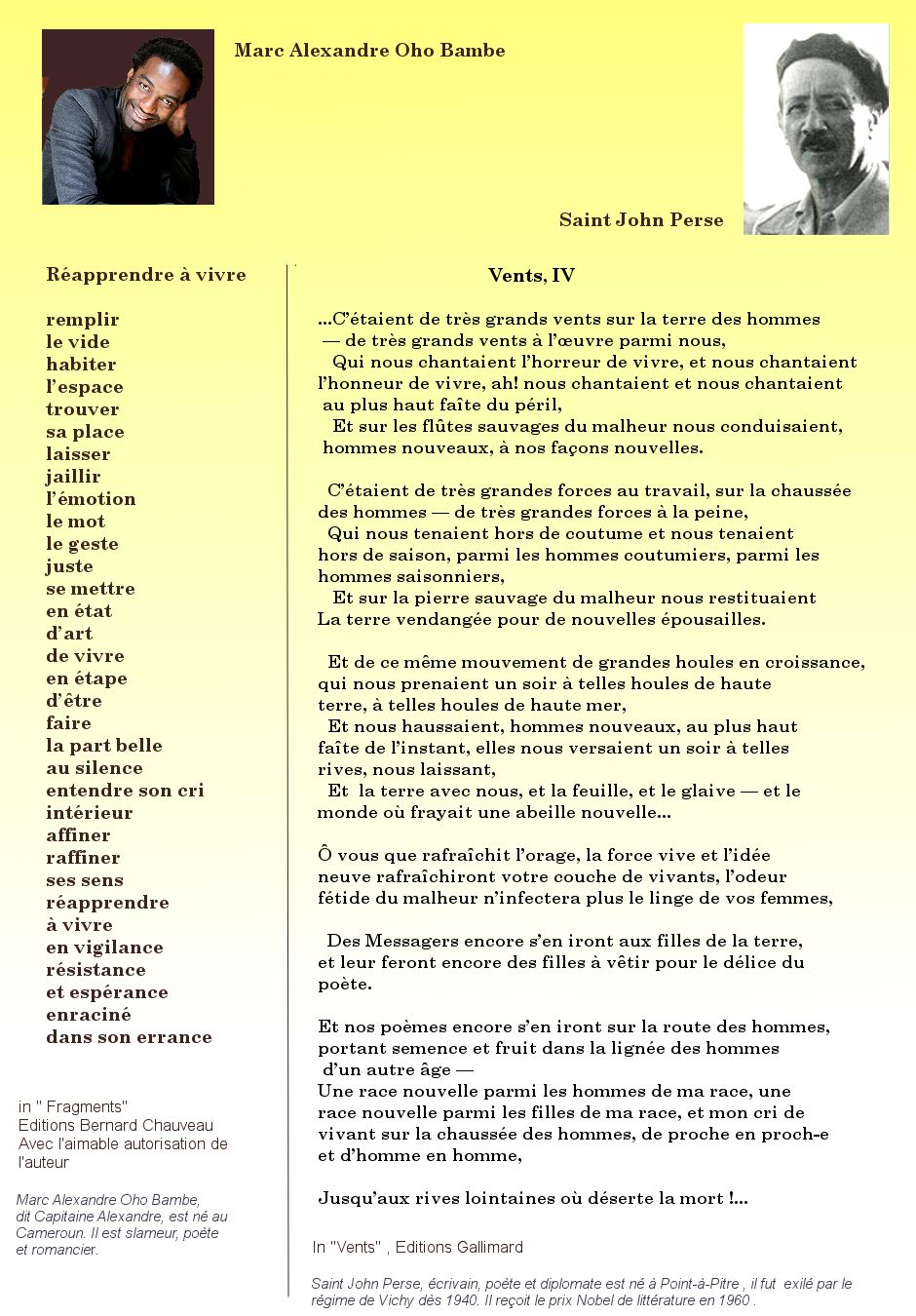 Vent Propice et le confinement